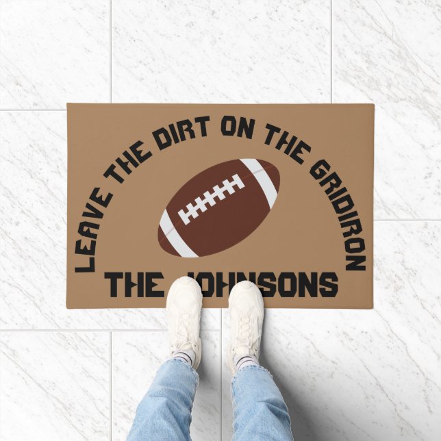 Fußball Thema Personalisiert Doormat Fußmatte (Indoor)