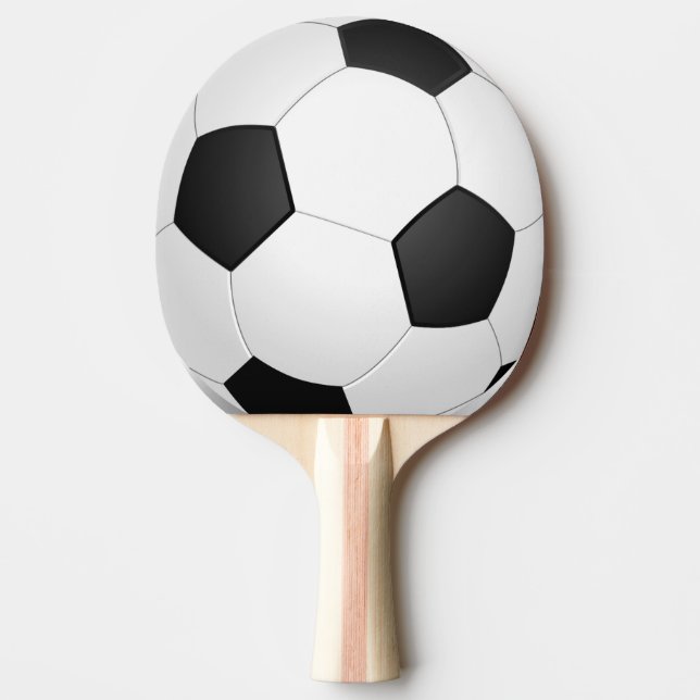 Fußball Tischtennis Schläger (Vorderseite)