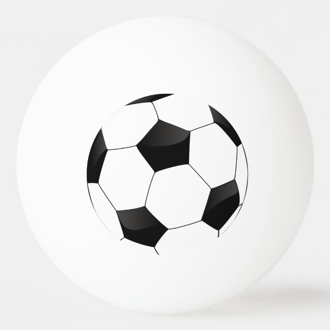 Fußball, Tischtennisball (Vorderseite)