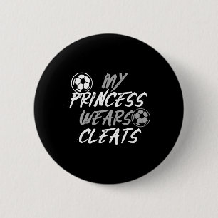 Fußball-Tochter-Outfit für einen Fußball-Vater ode Button