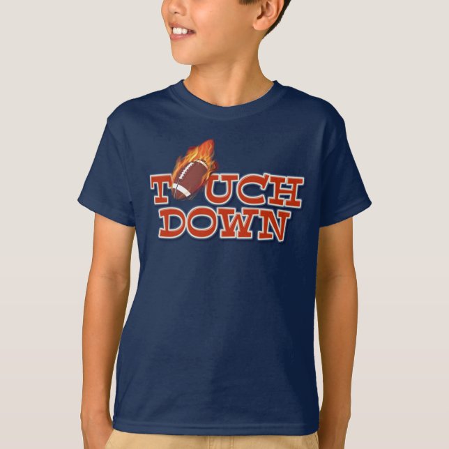 Fußball-Touchdown T-Shirt (Vorderseite)