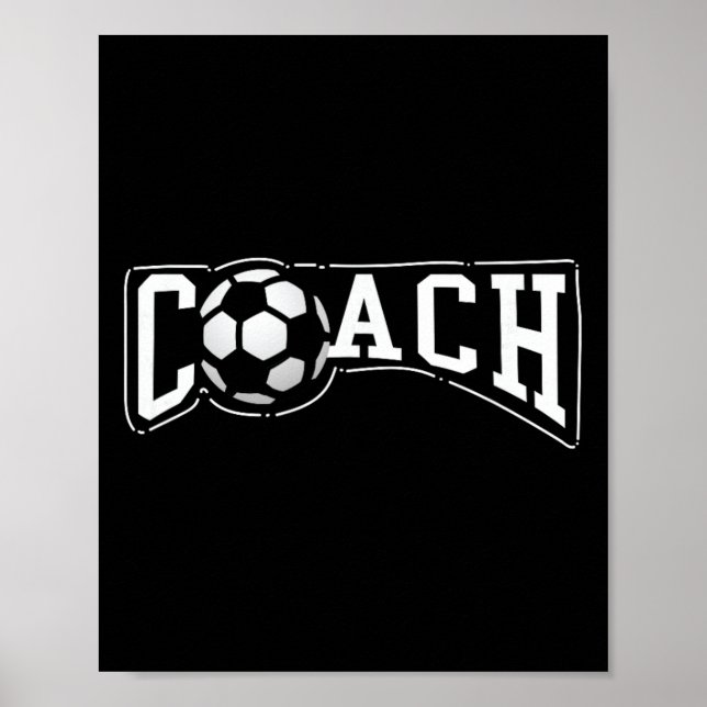 Fußball-Trainer-Geschenk - Sport-Coaching-Chef  Poster (Vorne)