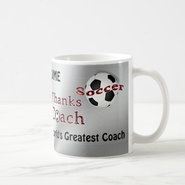 Fußball-Trainer-Geschenke danken Ihnen TASSE (Rechts)