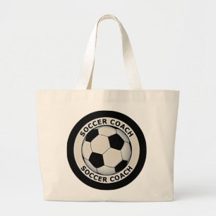 Fußball-Trainer Jumbo Stoffbeutel