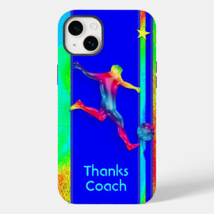 Fußball-Trainer Super farbenfroh Danke Custom Case-Mate iPhone 14 Plus Hülle