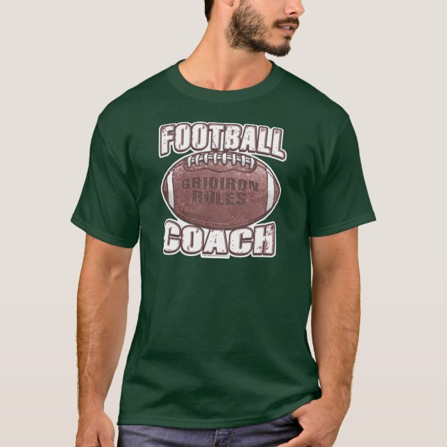 Fußball-Trainer-T - Shirt (Vorderseite)