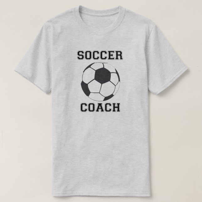 Fußball-Trainer T-Shirt (Design vorne)