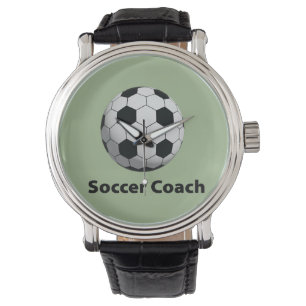 Fußball-Traineruhr Armbanduhr