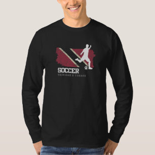 Fußball Trinidad & Tobago Flag Football Team Fußba T-Shirt