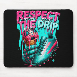 Fußball Tropfen Boys Ice Cream Tropfen Jugend Acht Mousepad