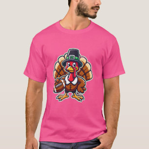 Fußball Türkei Funny Erntedank Animal Bird Spion T-Shirt
