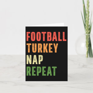 Fußball Türkei Nickerchen Wiederholung Funny Ernte Karte