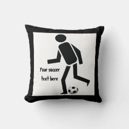 Fußball- und Ballgeschenk Kissen
