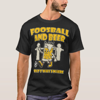 Fussball und Bier deshalb bin ich hier im Shirt