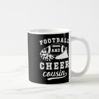 Fußball und Cheer Cousin Fußball und Cheerleading Kaffeetasse