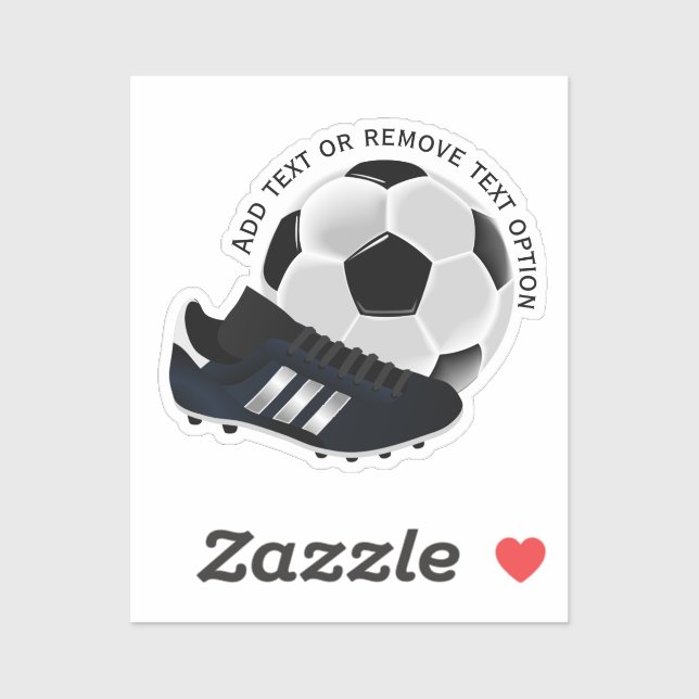 Fußball und Cleat Sports Aufkleber (Blatt)