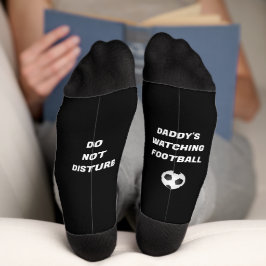 Fußball und Fun Text Socks Socken