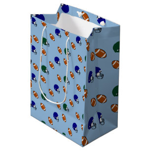 Fußball und Helme Mittlere Geschenktüte