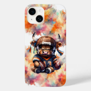 Fußball und Highland-Rinder Case-Mate iPhone 14 Hülle