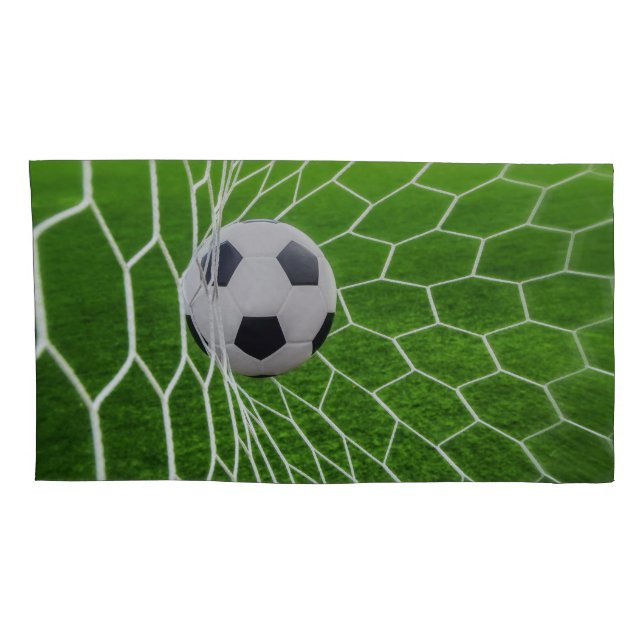 Fußball-und Netz-Paare Kissenbezüge (Rückseite-Rechts)