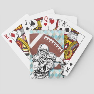 Fußball- und Spielerkunst-Spielkarten Spielkarten