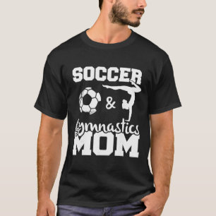 Fußball- und Turnmutter Lustiger Fußballspieler Tu T-Shirt