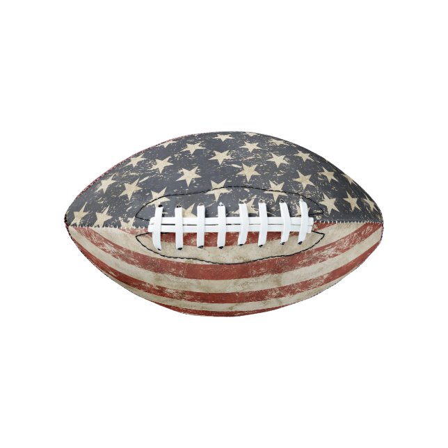 Fußball unter US-Flagge Football (Vorderseite)