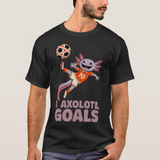 Fußball-Vater Axolotl I Axolotl Ziele Wortwitz Spo T-Shirt