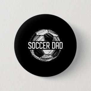 Fußball-Vater-Familie-passendes Team-Spieler-Gesch Button