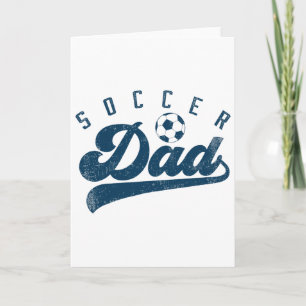 Fußball-Vater-Geschenke Daddy Vatertag  Karte