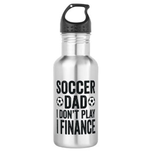 Fußball-Vater Ich Spiele Nicht Ich Finanzier Antiq Edelstahlflasche