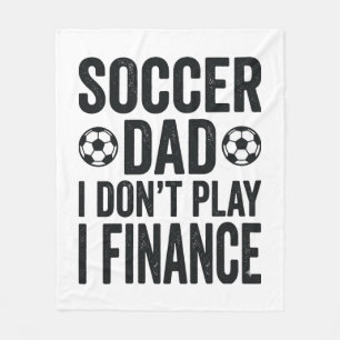 Fußball-Vater Ich Spiele Nicht Ich Finanzier Antiq Fleecedecke