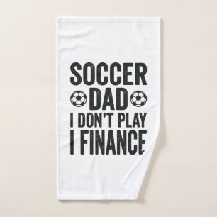 Fußball-Vater Ich Spiele Nicht Ich Finanzier Antiq Handtuch