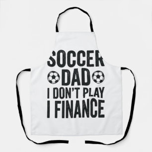 Fußball-Vater Ich Spiele Nicht Ich Finanzier Antiq Schürze