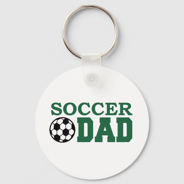 Fußball-Vater Schlüsselanhänger (Vorderseite)