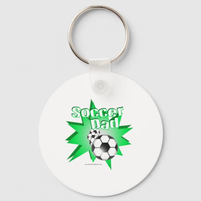 Fußball-Vater Schlüsselanhänger (Vorderseite)