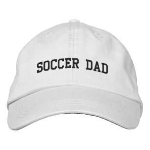 Fußball-Vater Schwarz, Sondertext Moderne Sportart Bestickte Baseballkappe