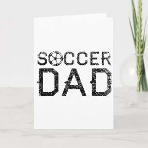 Fußball-Vater Spieler Daddy Vater Karte