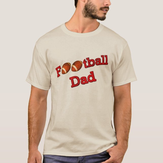 Fußball-Vater  T-Shirt (Vorderseite)