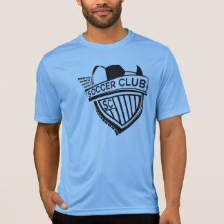 Fußball-Verein trägt Shirt zur Schau