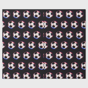 Fußball-Verpackungspapier mit auffälligem Design Geschenkpapier