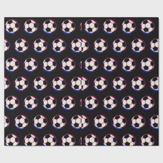 Fußball-Verpackungspapier mit auffälligem Design Geschenkpapier