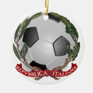 Fußball-Verzierung Italiens Futbol Keramikornament