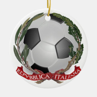 Fußball-Verzierung Italiens Futbol Keramikornament