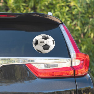 Fußball Vinyl Aufkleber Personalisierter Teamnam