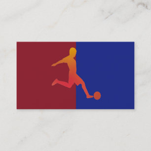 Fußball-Visitenkarte Visitenkarte
