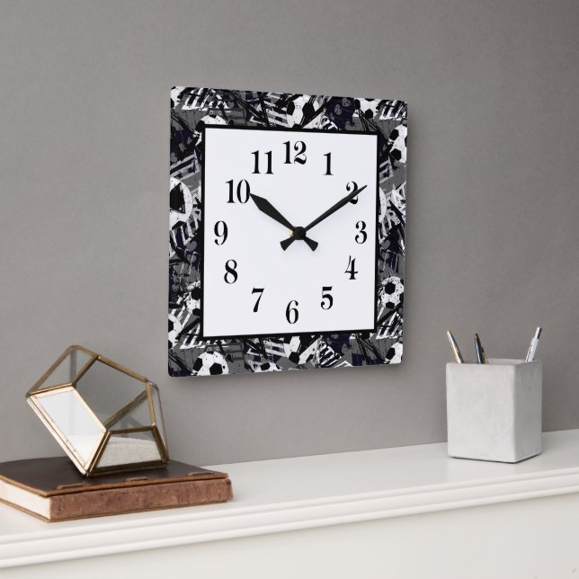 Fußball Wanduhr (Büro)