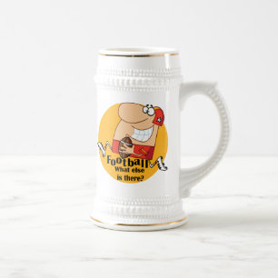 Fußball was sonst T - Shirts und Geschenke Bierglas