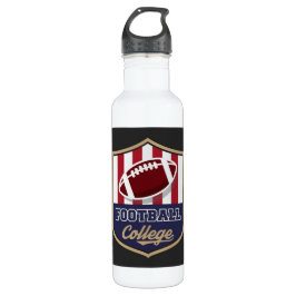 Fußball Wasserflasche aus Edelstahl Edelstahlflasche