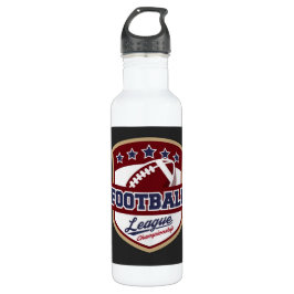 Fußball Wasserflasche aus Edelstahl Edelstahlflasche